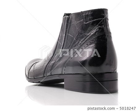Black leather mens boot Black leather mens boot 5018247