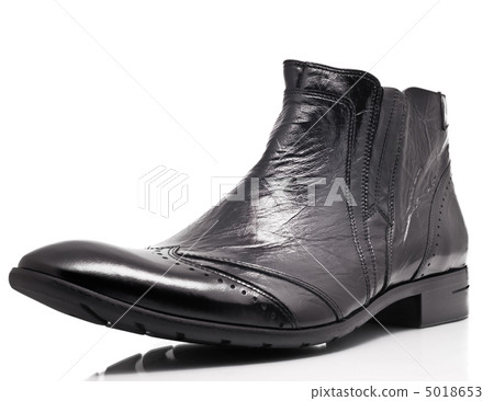 Black patent leather mens boot Black patent leather mens boot 5018653