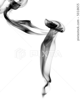 Black puff of smoke on white Black puff of smoke on white 5018655