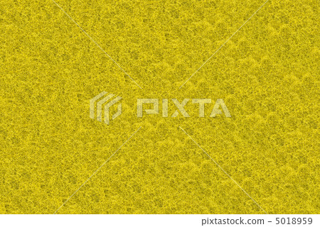 Close-up of yellow synthetic fibrous surface Close-up of yellow synthetic fibrous surface 5018959