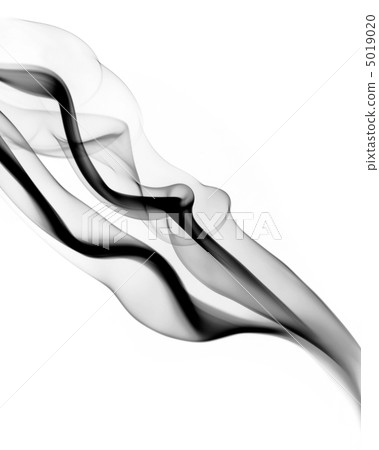 Black abstract fume shape Black abstract fume shape 5019020