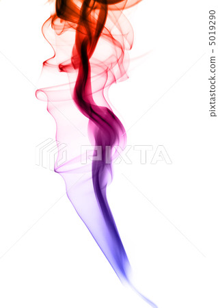 Gradient colored fume abstract Gradient colored fume abstract 5019290