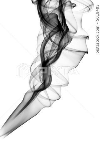 Smoke Abstract curves on white Smoke Abstract curves on white 5019405