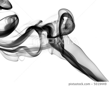 Smoke Abstract on white Smoke Abstract on white 5019449
