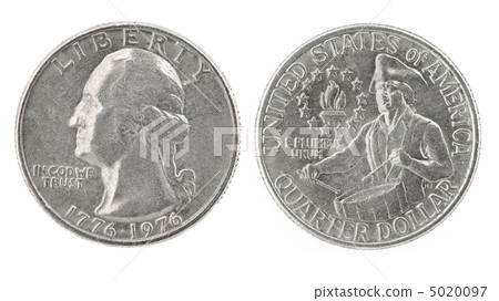 Quarter Dollar 1776-1976 5020097