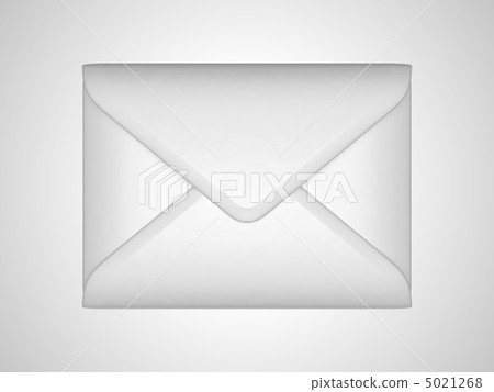 EMail and post: White sealed envelope 5021268