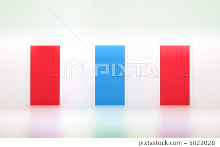 Right choice: three conceptual doors Right choice: three conceptual doors 5022028