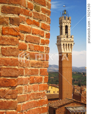 mangia tower, torre del mangia, tower 5025430