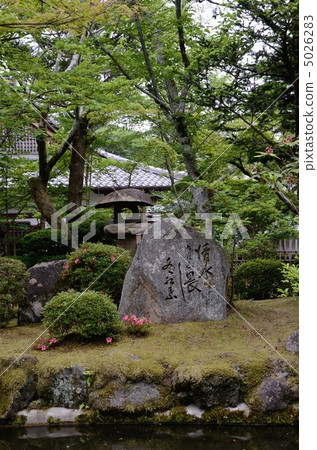 Kiyomizudera, fresh green and pond 5026283