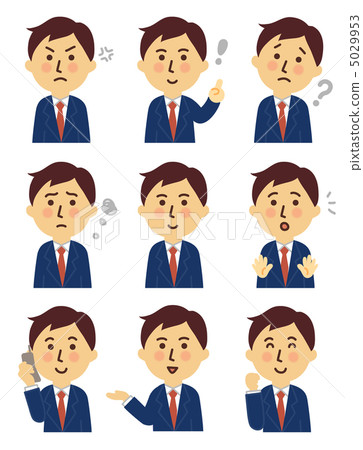 Society people with various behaviors 5029953