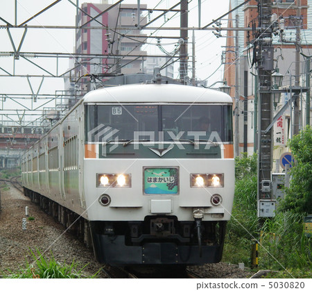 Hamagaiji 185 series Yabe station 5030820
