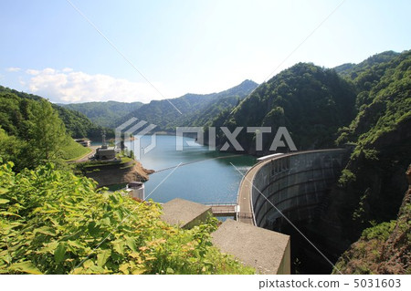 Looking down the Toyohira Gorge from the observatory. Looking down the Toyohira Gorge from the observatory. 5031603