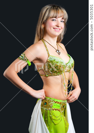 The woman in east dancing suit 5035301