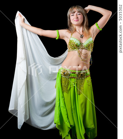 The woman in east dancing suit 5035302
