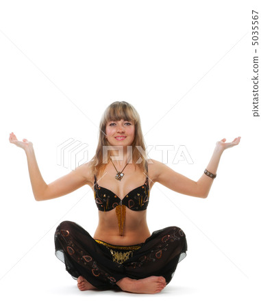 The woman in east dancing suit The woman in east dancing suit 5035567