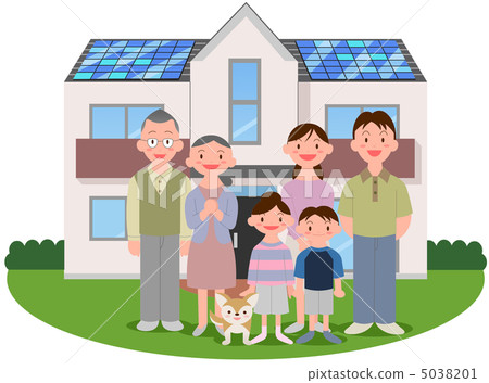 Solar two-family residential family 5038201