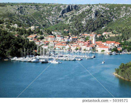 Krka River in Croatia 5039571