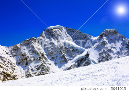 Beautiful view of mountains in the Elbrus area. Beautiful view of mountains in the Elbrus area. 5041015