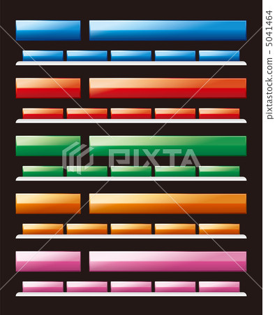 Set of buttons and title bars and tabs Set of buttons and title bars and tabs 5041464