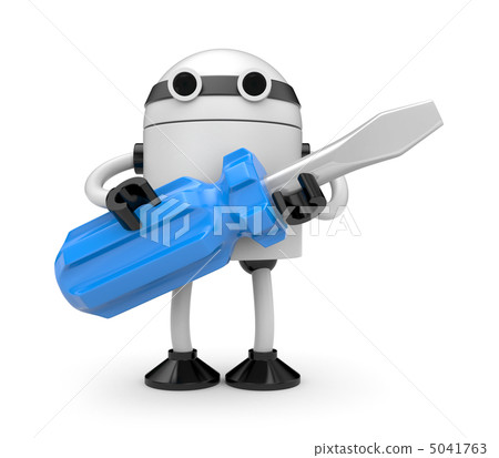 Robot with screwdriver 5041763