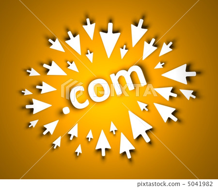 Internet connection metaphor 5041982