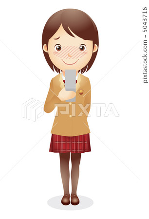 女學生插圖 5043716