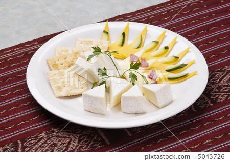 各種開胃小菜、酒類小吃、起司拼盤、圖像材料 5043726