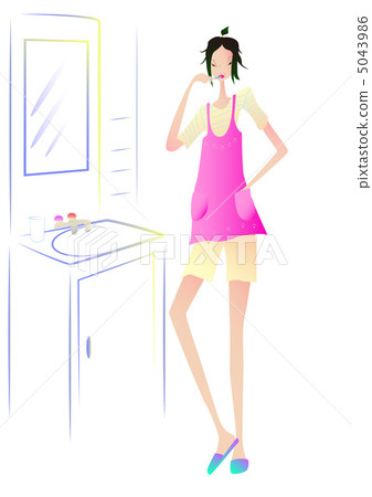 Toothpaste girl 5043986
