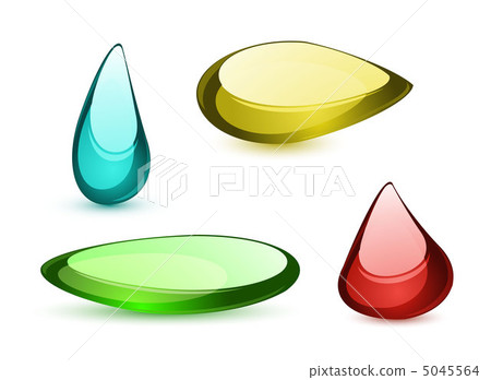 Colorful glass shapes Colorful glass shapes 5045564