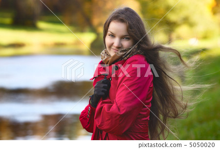 Girl on River Shore 5050020