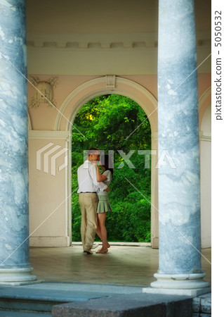 couple dancing in old park theater 5050532