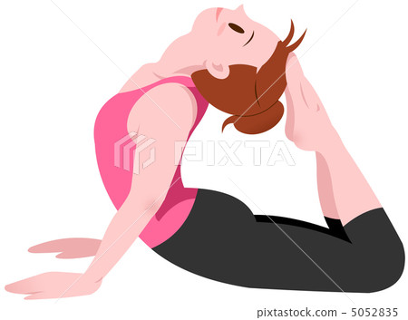 Yoga pose ladies 5052835