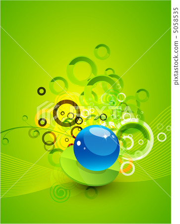 Abstract beautiful flower background - Stock Illustration [5058535] - PIXTA