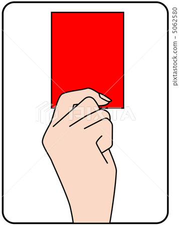 Red card - 7 5062580