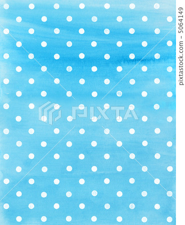 插图素材: 圆点(点)(水彩)3