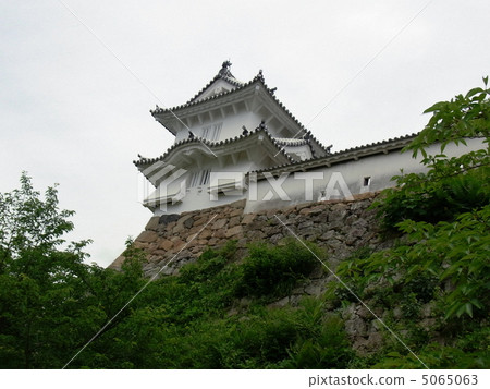 Himeji Castle under renovation 5065063