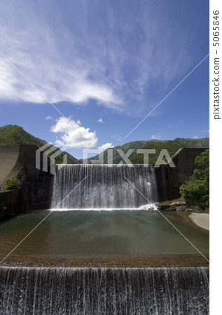 Ashio erosion control dam Ashio erosion control dam 5065846