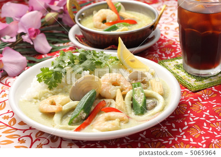 泰國綠色海鮮咖哩 泰國綠色海鮮咖哩 5065964