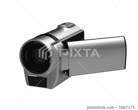 Video camera silver - Stock Illustration [5067175] - PIXTA
