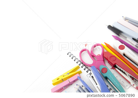 Various types of stationery Various types of stationery 5067890