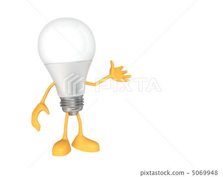 LED Light Bulb Character 5069948
