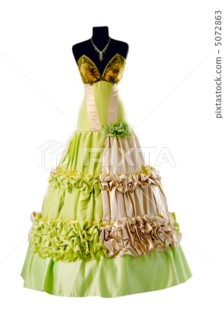 dress on a mannequin isolated 5072863