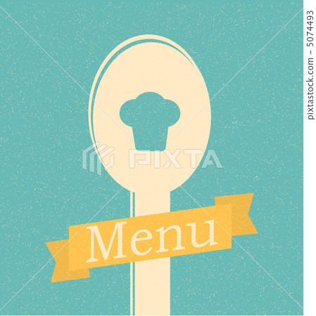 restaurant menu retro poster 5074493