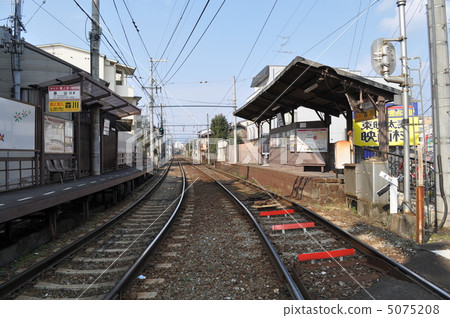 Keihoku Electric Railway Arashiyama Line Kamonosha Station 5075208