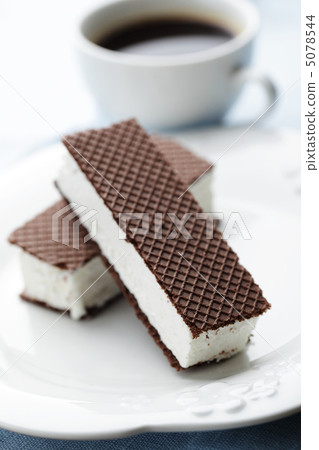 Ice cream sandwiches and coffee Ice cream sandwiches and coffee 5078544