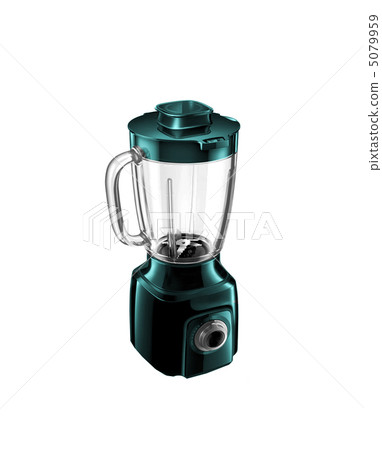 electric blender on a white background electric blender on a white background 5079959