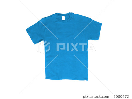 Blue T-shirt isolated on white background Blue T-shirt isolated on white background 5080472