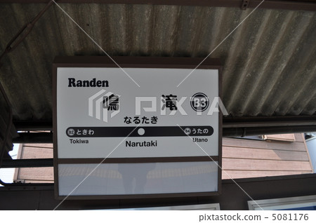 Keihoku Electric Railway Kitano Line Narutaki Station Keihoku Electric Railway Kitano Line Narutaki Station 5081176
