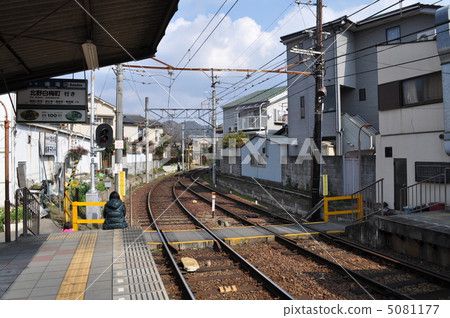 Keihoku Electric Railway Kitano Line Narutaki Station Keihoku Electric Railway Kitano Line Narutaki Station 5081177