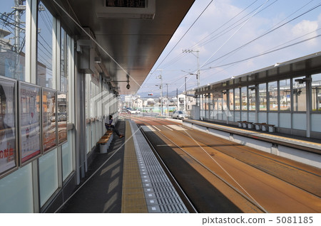Keihoku Electric Rail Arashiyama Line Arashi Tenjin River Station Keihoku Electric Rail Arashiyama Line Arashi Tenjin River Station 5081185
